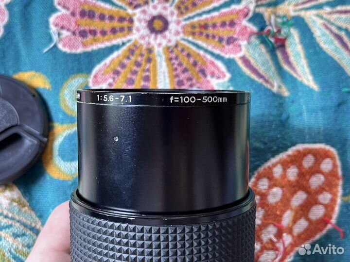 Объектив Samyang 100-500mm f5.6-7.1 (Canon FD)
