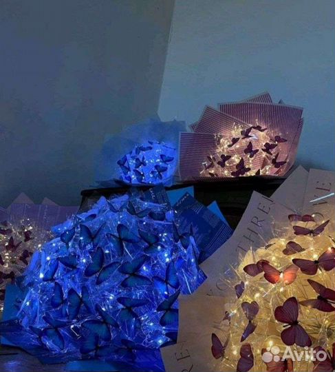 Букет из бабочек