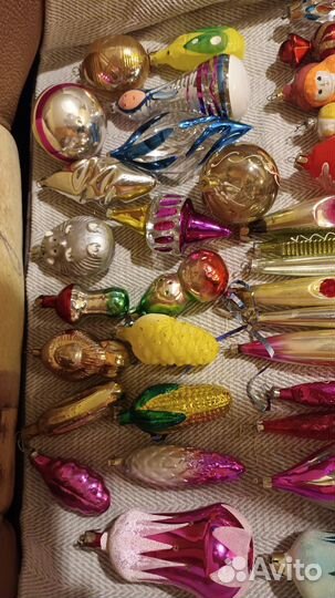 Елочные игрушки СССР