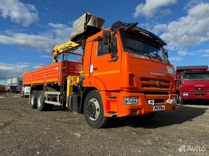 КАМАЗ 65115 с КМУ, 2021