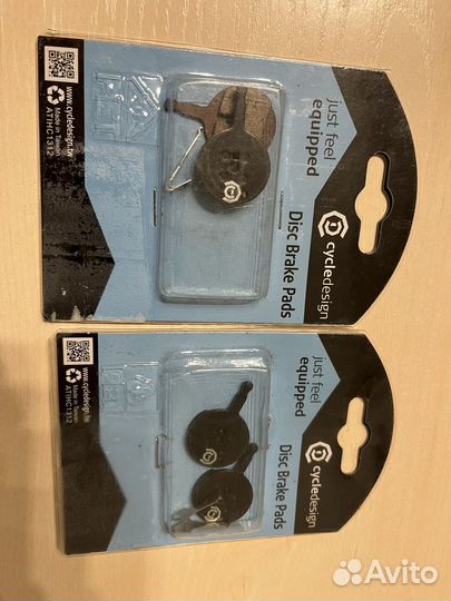 Колодки тормозные дисковые велосипедные