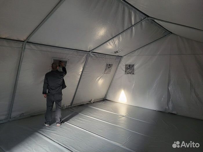 Палатки армейские Памир на 30 человек