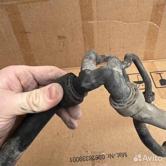 Патрубок автономного отопителя Mercedes w211