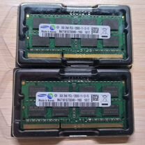 Новая о.память Samsung 2*8gb ddr3l 1600Mhz