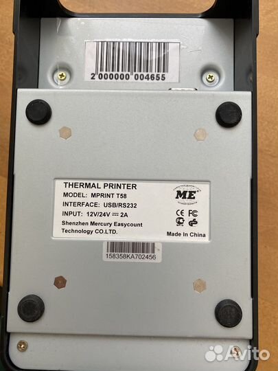 Чековый принтер Mprint R58