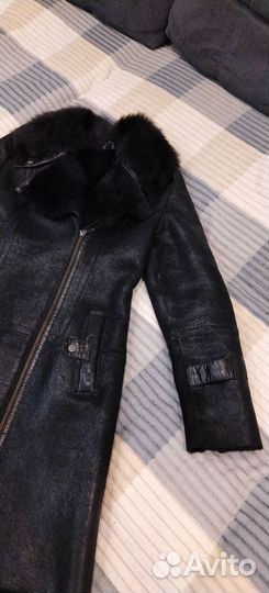 Дубленка натуральная женская 44 46