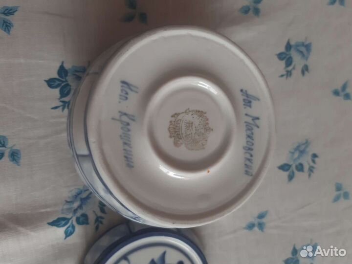 Бочонок для мёда Гжель