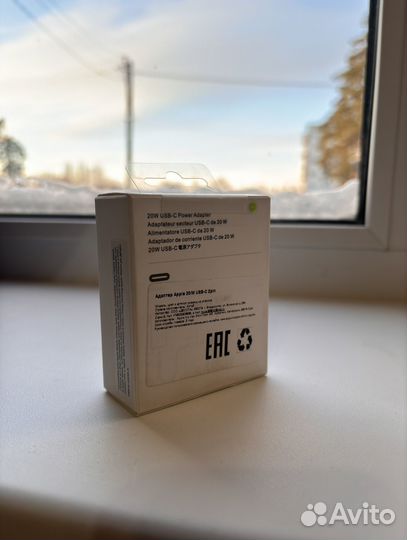 Блок питания apple 20w оригинал