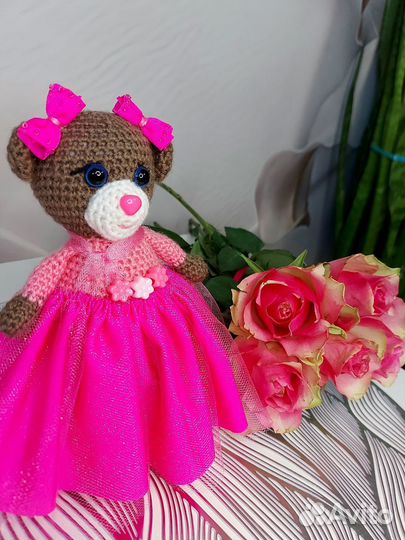 Вязаный мишка