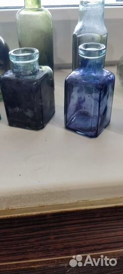 Аптекарские пузырьки,чернильницы,бутылочки