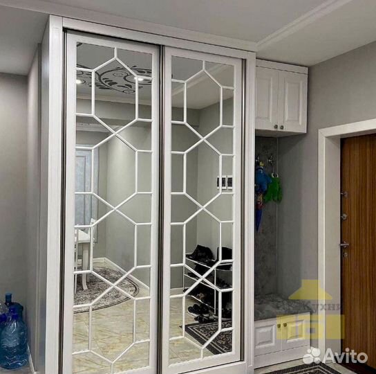 Шкаф купе белый