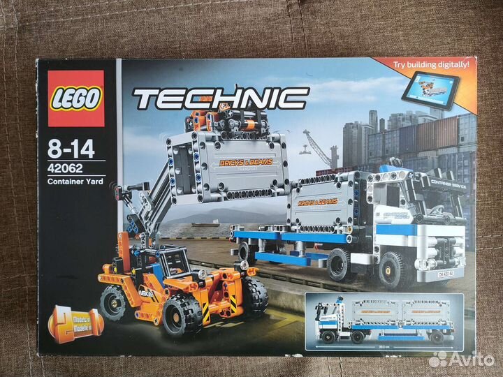 Lego Technic 42062 Контейнерный терминал