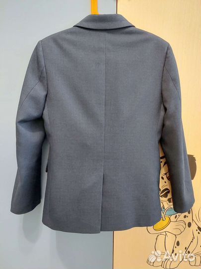 Школьный костюм для мальчика 122 синий