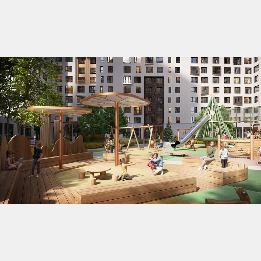 1-к. квартира, 40 м², 12/23 эт.