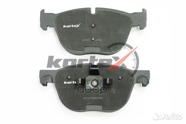 Колодки тормозные дисковые перед KT1726STD kortex