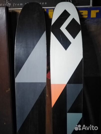 Горные лыжи Black Diamod для фрирайда, крепления