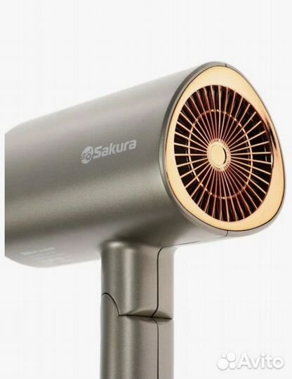 Фен Sakura SA-4043BR, 2000 Вт, цвет бронза, Новый