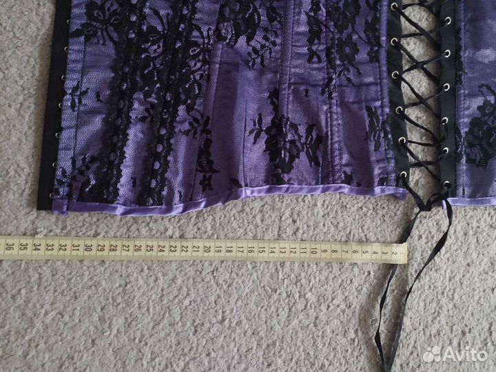 Корсет фиолетовый