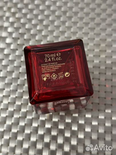 MFK baccarat rouge 540 extrait остаток