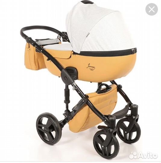 Коляска 2 в 1 эко кожа junama modena