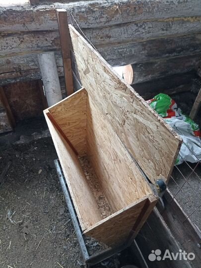 Гнездо для кур с яйцесборником