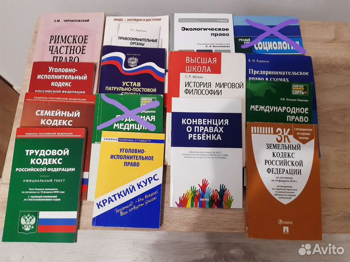 Кодексы для юристов