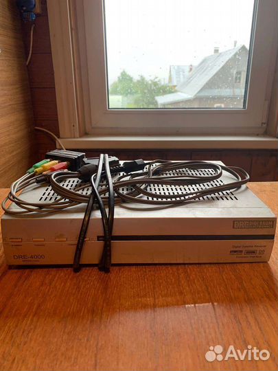 Антенна спутниковая и ресивер Триколор