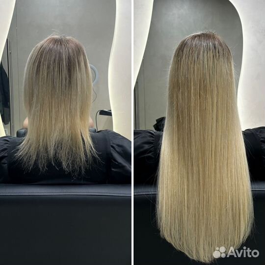 Наращивание волос в рассрочку