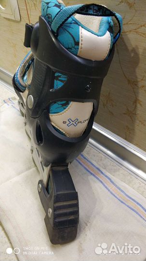 Продам ролики раздвижные + комплект защиты