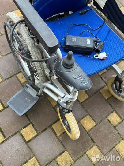 Инвалидная коляска с электроприводом бу