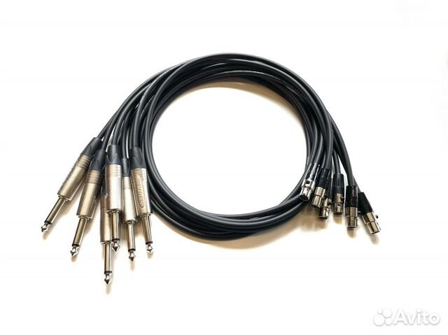 Кабели miniXLR Jack Shure Sennheiser AKG Mogami Go