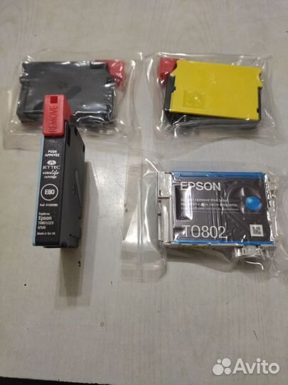 Картриджи для принтера canon и epson новые