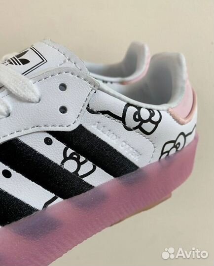 Кроссовки Adidas Samba & Hello Kitty Platform