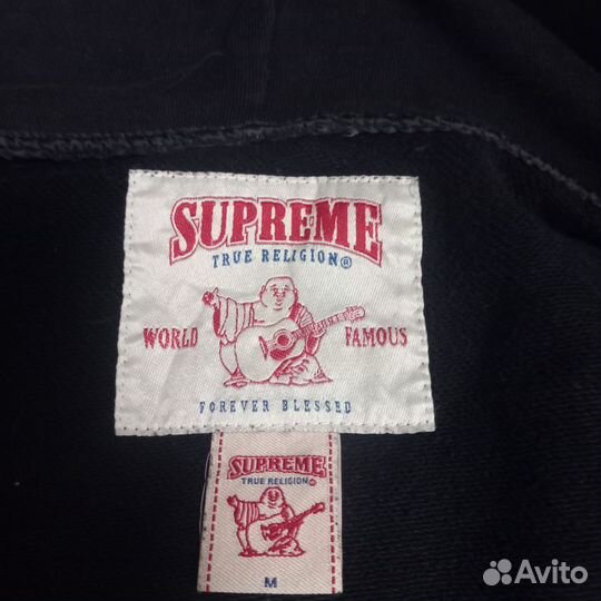 Zip худи с капюшоном True Religion x Supreme