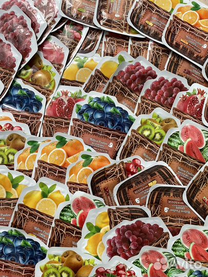 Маска увлажняющая отбеливающая фруктовая