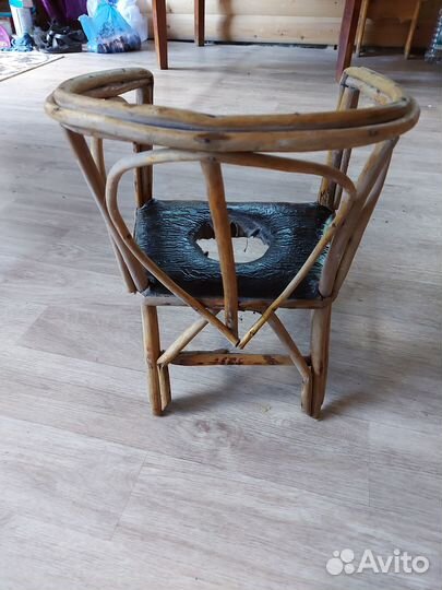 Детский стульчик из лозы