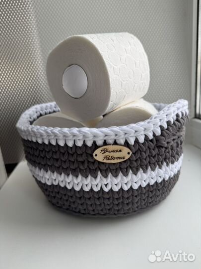 Корзинка для хранения ручной работы