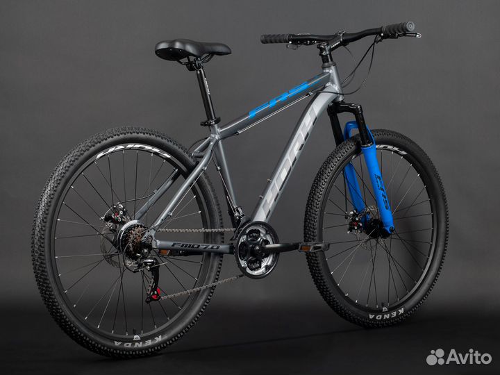 Велосипед horh forest FMD 7.0 27.5 (2023) Grey-Blu