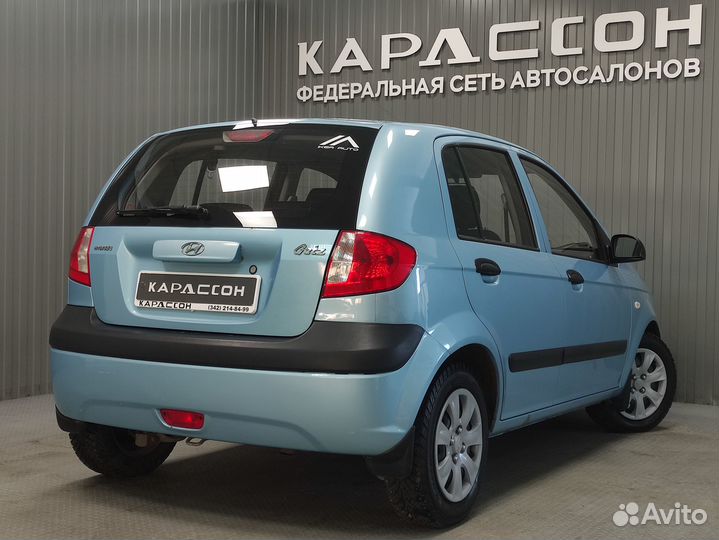 Hyundai Getz 1.4 МТ, 2010, 105 278 км