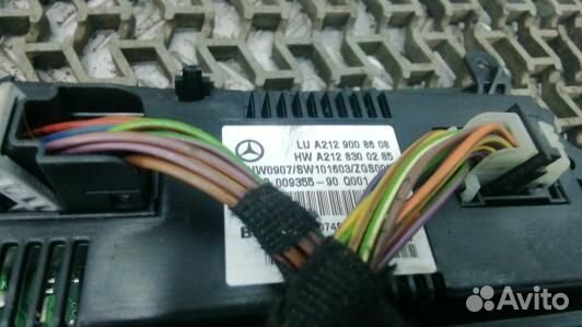 Блок управления печки и климат-контроля mercedes b