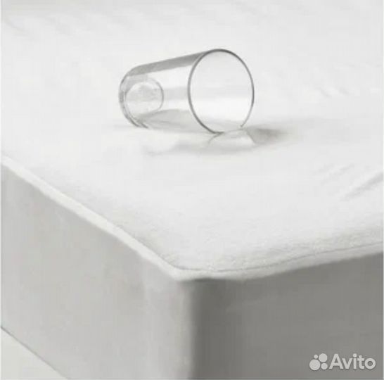 IKEA Наматрасник 90 Водонепроницаемый Grusnarv