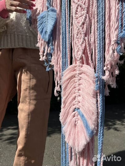 Настенное панно макраме