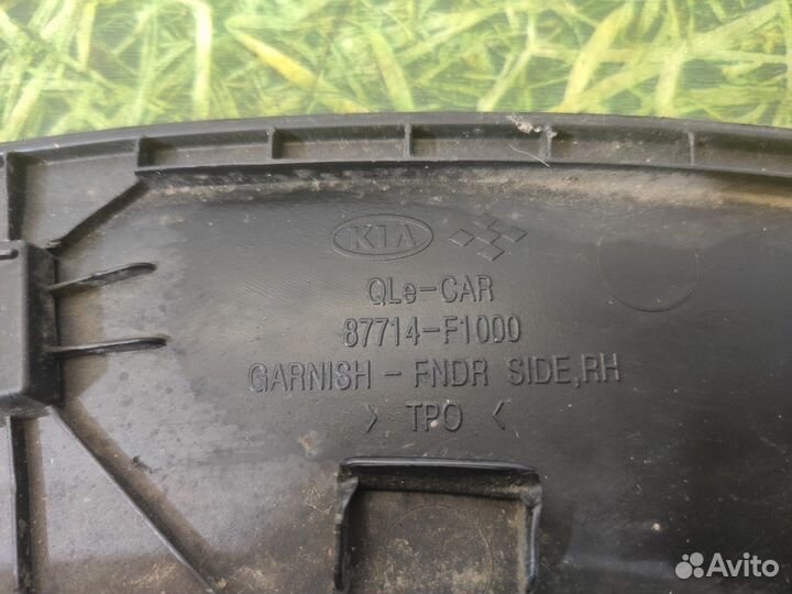 Расширитель (накладка) крыла переднего правый прав