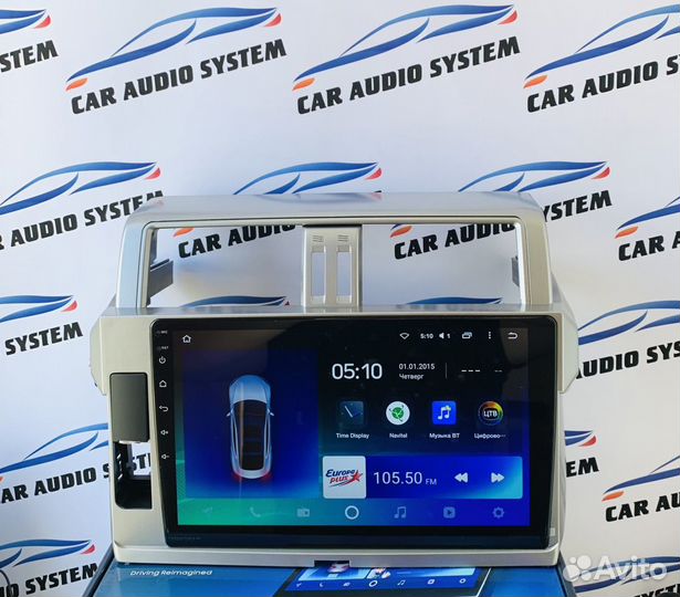 Магнитола андроид Toyota Prado 150 2013-2017