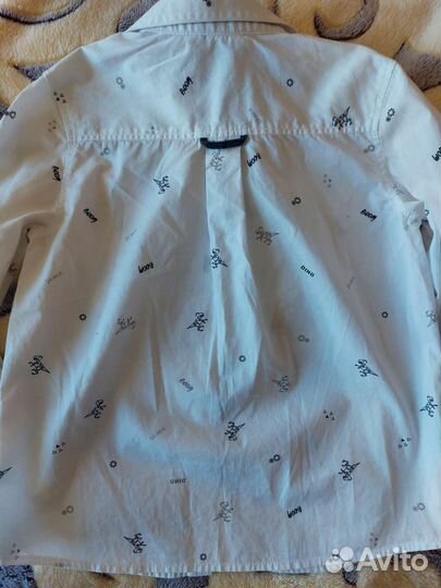 Нарядная рубашка для мальчика, 110