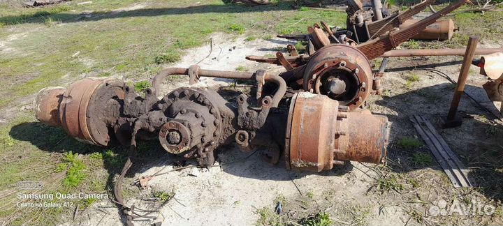 Задняя ось целико на маз