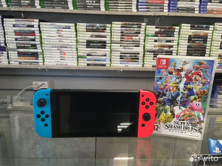 Nintendo Switch + Super Smash Bros. Ultimate