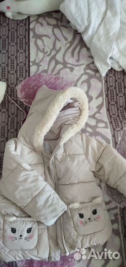 Зимний костюм для девочки