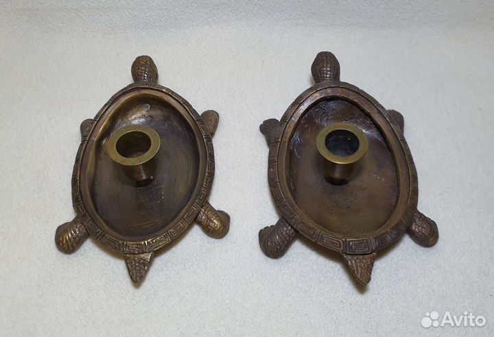 Парные подсвечники 