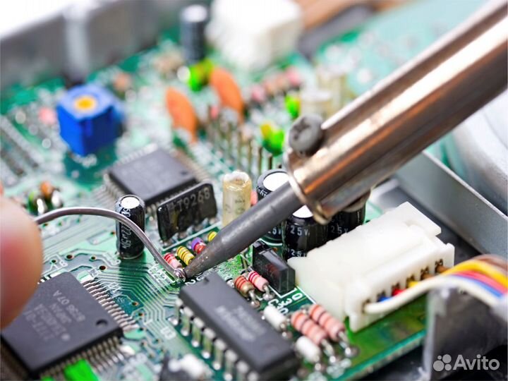 Ремонт электронных плат,модулей управления,раций